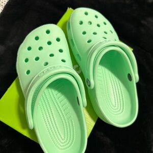 Mint Green woman Croc